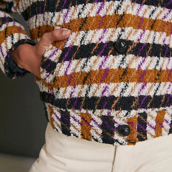 Scotch & Soda | Wool Blend Houndstooth Check Jacket | NWT - Picture 9 of 12